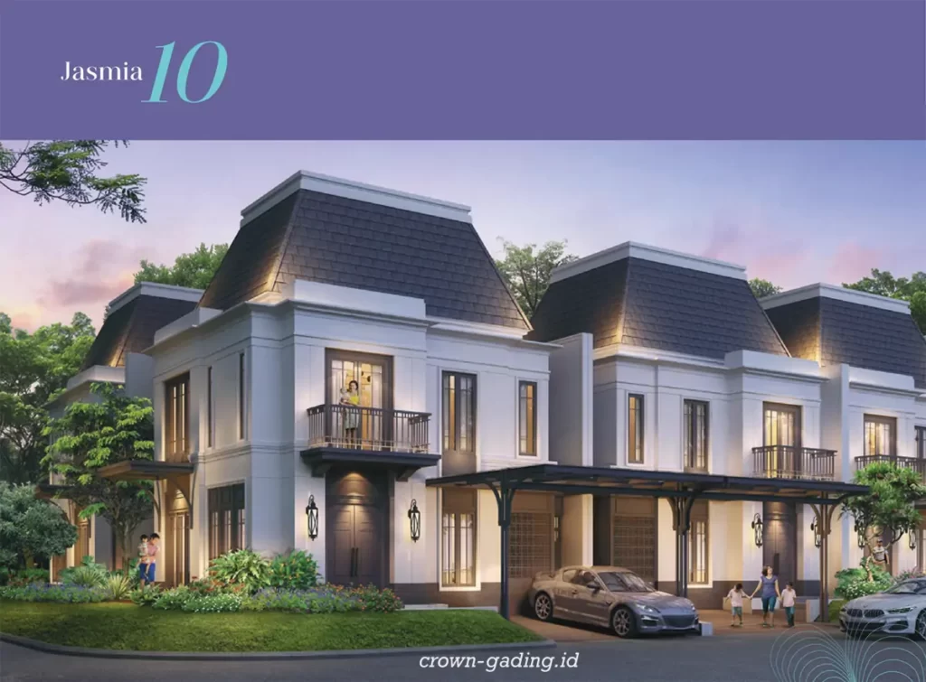 Rumah Jasmia Residence Summarecon Crown Gading Tipe 10