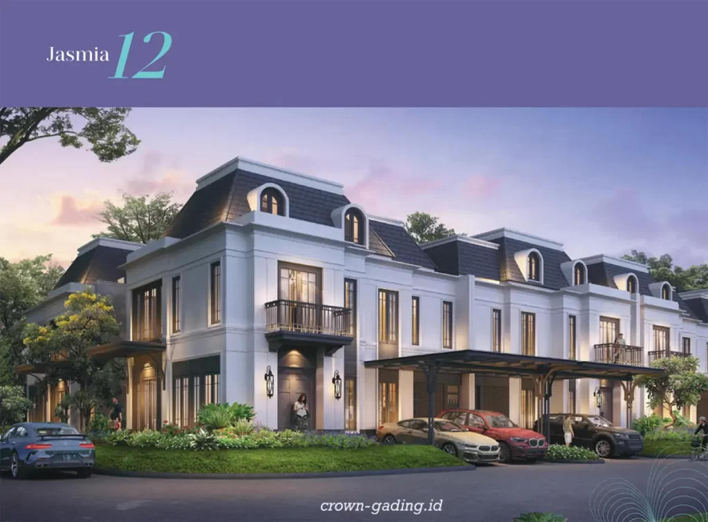 Rumah Jasmia Residence Summarecon Crown Gading Tipe 12