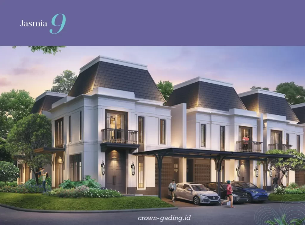 Rumah Jasmia Residence Summarecon Crown Gading Tipe 9