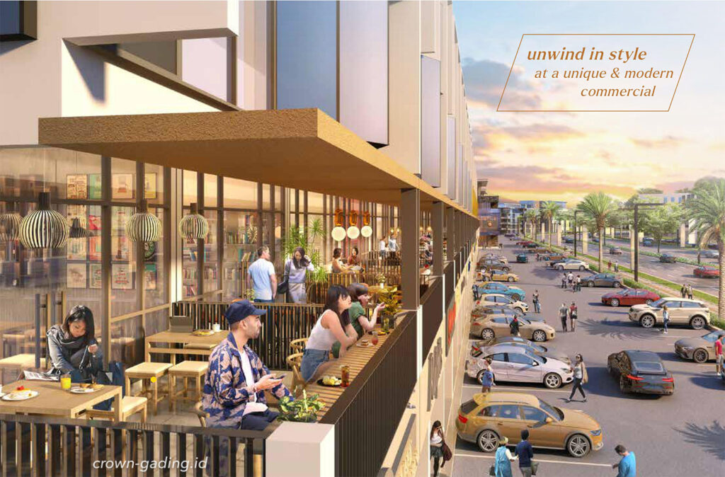 Alfreso Dining Ruko Gading Bulevar Summarecon Crown Gading