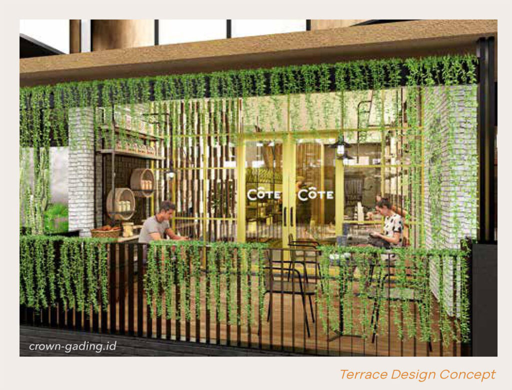 Inspirasi Desain Kafe Summarecon Crown Gading Bulevar